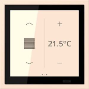 Jung KNX Raumcontroller LS TOUCH, NaV orange pâle LCZ459BFD1S226 – Bild 1