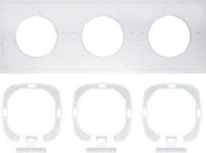 Berker Dichtungsset S.1 IP44 mit Fl. 3-f 10108903 – Bild 1