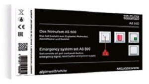 Jung Notrufset mit USV Serie AS alpinweiss NRSAS0834-2WW – Bild 1