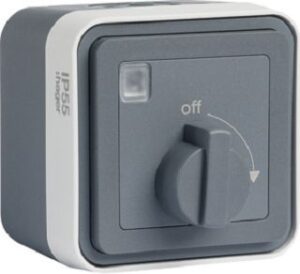 Berker Zeitschaltuhr mech., 15 min, grau 42273515 – Bild 1