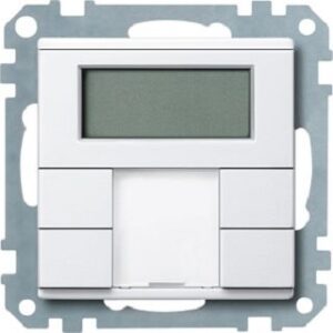 Merten Taster 2-fach plus mit Raumtemp.polarweiss MEG6212-0419 – Bild 1