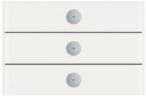 Busch-Jaeger Bedienelement 3-fach Busch-priOn 6342-811-101 – Bild 1