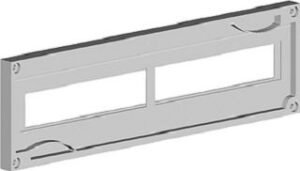 Siemens Feldabdeckung mit Ausschnitt, T: 1 8GK9602-1KK11 – Bild 1