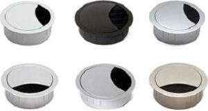 Bachmann Kabeldurchführung, rund, weiss ähnl ich RAL9016 930.303 – Bild 1