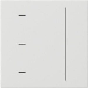 Gira S3000 Touchaufsatz System 55 Reinweiß 536503 – Bild 1