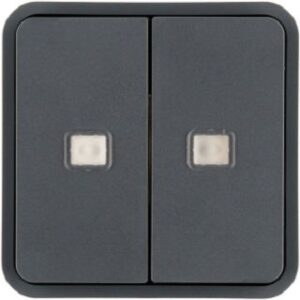 Berker Wippe 2-fach, grau 30863555 – Bild 1