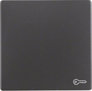 Berker Wippe anthrazit samt mit Aufdruck Tür 16206066 – Bild 1