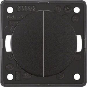 Berker Wippenschalter schwarz glänzend 936552510 – Bild 1