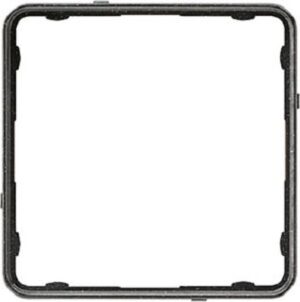 Jung Applikations-Rahmen CDplus schwarz-metallic CDP81SWM – Bild 1