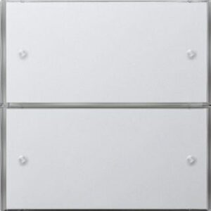 Gira KNX Tastsensor 3 Komfort 2-fach Flächenschalter Reinweiss 2032112 – Bild 1