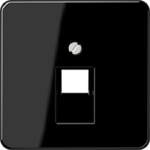 Jung Abdeckung für IAE/UAE-A.-Dose CD500 u. Std. 1x8pol. schwarz CD569-1UASW – Bild 1