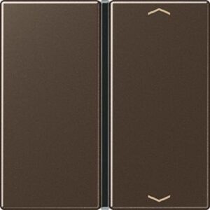 Jung Taste 1-fach Pfeil mokka A401TSAPMO – Bild 1