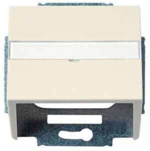 Busch-Jaeger Zentralscheibe + Tragring savanne/elfenbeinweiss 1758-82 – Bild 1