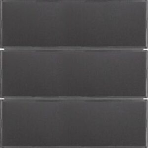 Berker Tastsensor 3-fach anth/alu 80163785 – Bild 1