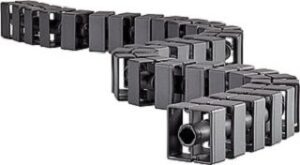 Bachmann Kabelschlange Quadro Verlängerung schwarz - flexibles Kabelführungssys 930.018 – Bild 1