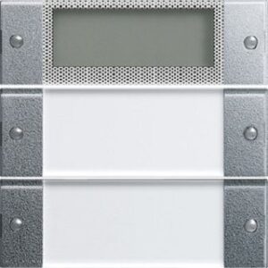 Gira Wippenset 2-fach Plus System 55  Aluminium 214226 – Bild 1