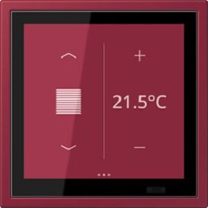 Jung KNX Raumcontroller LS TOUCH, NaV le rubis LCZ459BFD1S255 – Bild 1