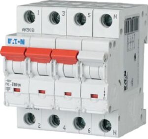 Eaton (Installation) LS-Schalter mit Beschriftung C 10A, 3p+N PXL-C10/3N – Bild 1