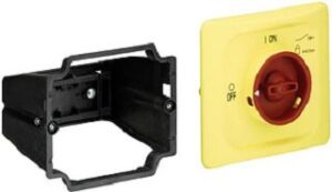 ABB Türmontagesatz rot-gelb Not-Aus 3-fach abschliessb DMS132-Y – Bild 1