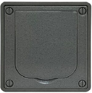 Busch-Jaeger UP-Gehäuse Alu-Druckguss UAE/DKS Klappdeckel IP41 1705U-101 – Bild 1