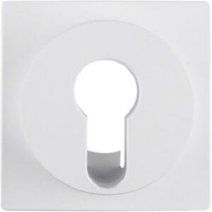 Berker Zentralstück polarweiß für Schlüsselschalter 15071909 – Bild 1