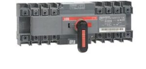 ABB Lastumschalter mit Mot. 4-polig 80A mit Griff für manuel. Betr. OTM80F4CMA24D – Bild 1