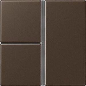 Jung Tastensatz komplett 3-fach mokka A403TSAMO – Bild 1