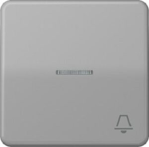 Jung Wippe Symbol Klingel grau CD590KO5KGR – Bild 1