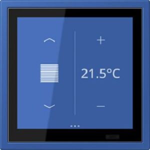 Jung KNX Raumcontroller LS TOUCH, NaV bleu outremer 59 LCZ459BFD1S253 – Bild 1
