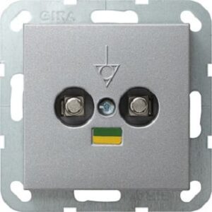 Gira Potentialausgleich-Dose 2-fach System 55 alu 040526 – Bild 1