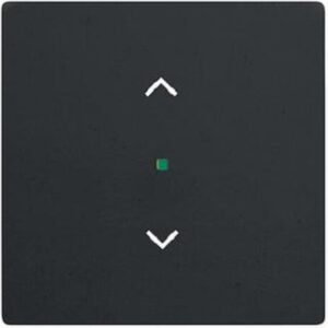 Busch-Jaeger Wippe 1-fach, Jalousie für Busch free@home schwarz matt 6232-10-885 – Bild 1