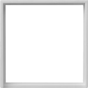 Gira Adapterrahmen quadr. 50 x 50 mm System 55 Grau matt 0282015 – Bild 1