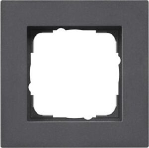 Gira Abdeckrahmen 1-fach E2 Anthrazit 0211235 – Bild 1