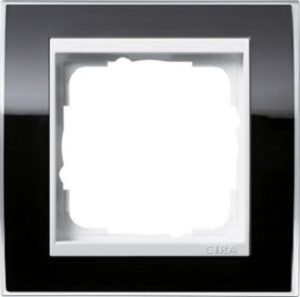 Gira Abdeckrahmen 1-fach Event Klar schwarz für Einsatz rw 0211733 – Bild 1