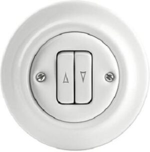 Busch-Jaeger Jalousietaster Einsatz studioweiß 2022/4UJ-64 – Bild 1