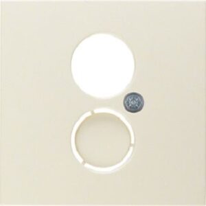 Berker Zentralstück weiß glänzend für Lautsp.-/Dose 11968982 – Bild 1