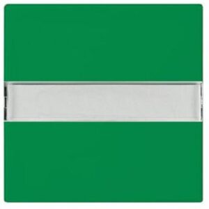 Busch-Jaeger Wippe mit Beschriftung mit Lichtleiter Busch-balance SI grün 2510NLI-13-914 – Bild 1