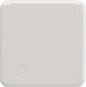 Berker Steckdose 1-fach polws glz UP Klappd IP44 421109 IP20 – Bild 1