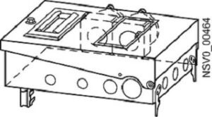 Siemens Abgangskasten 16A 2x3pol.+2x5pol. BD2-AK2M2/2CEE165A16 – Bild 1