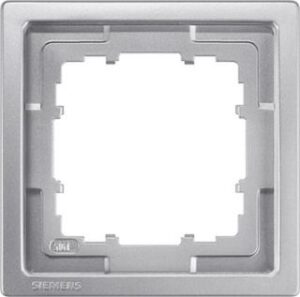 Siemens style Rahmen platin, 1-fach 5TG1321-1 – Bild 1
