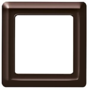 Busch-Jaeger Abdeckrahmen 1-Fach AW44 braun 2101-31 – Bild 1