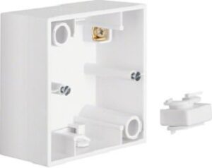 Berker AP-Gehäuse 1-fach polarweiß glänzend 10418989 – Bild 1