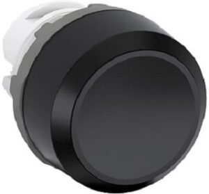 ABB Drucktaster-Vorsatz flach CombiLine schwarz/opak MP1-10B – Bild 1