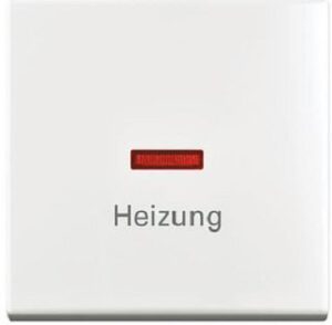 Busch-Jaeger Kontrollwippe Heizung Busch-balance SI alpinweiss 1789H-914 – Bild 1