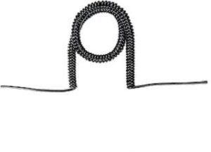 Bachmann Spiralleitung schwarz CS-YMH11Y-J 3x1,5 500/2000mm 692.180 – Bild 1