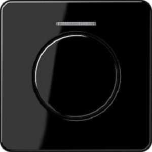 Jung Abdeckung mit Lichtleiter für KNX Serie CD schwarz CD1540KO5SW – Bild 1