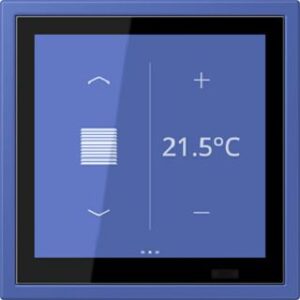 Jung KNX Raumcontroller LS TOUCH, NaV bleu outremer 31 LCZ459BFD1S206 – Bild 1