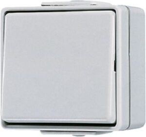 Jung Wippschalter WG600 IP44 Kreuz 607W – Bild 1