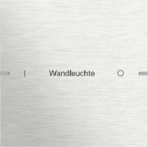 Gira Wippenset 1fach individuell für Tastsensor4 TS4 Edelstahl 5031219 – Bild 1