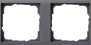 Gira Tragplatte 2-fach Event anthrazit 146228 – Bild 1